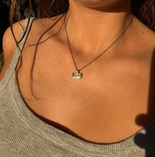 Sky blue pendant