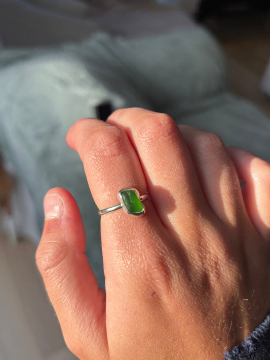 Lime Green Ring