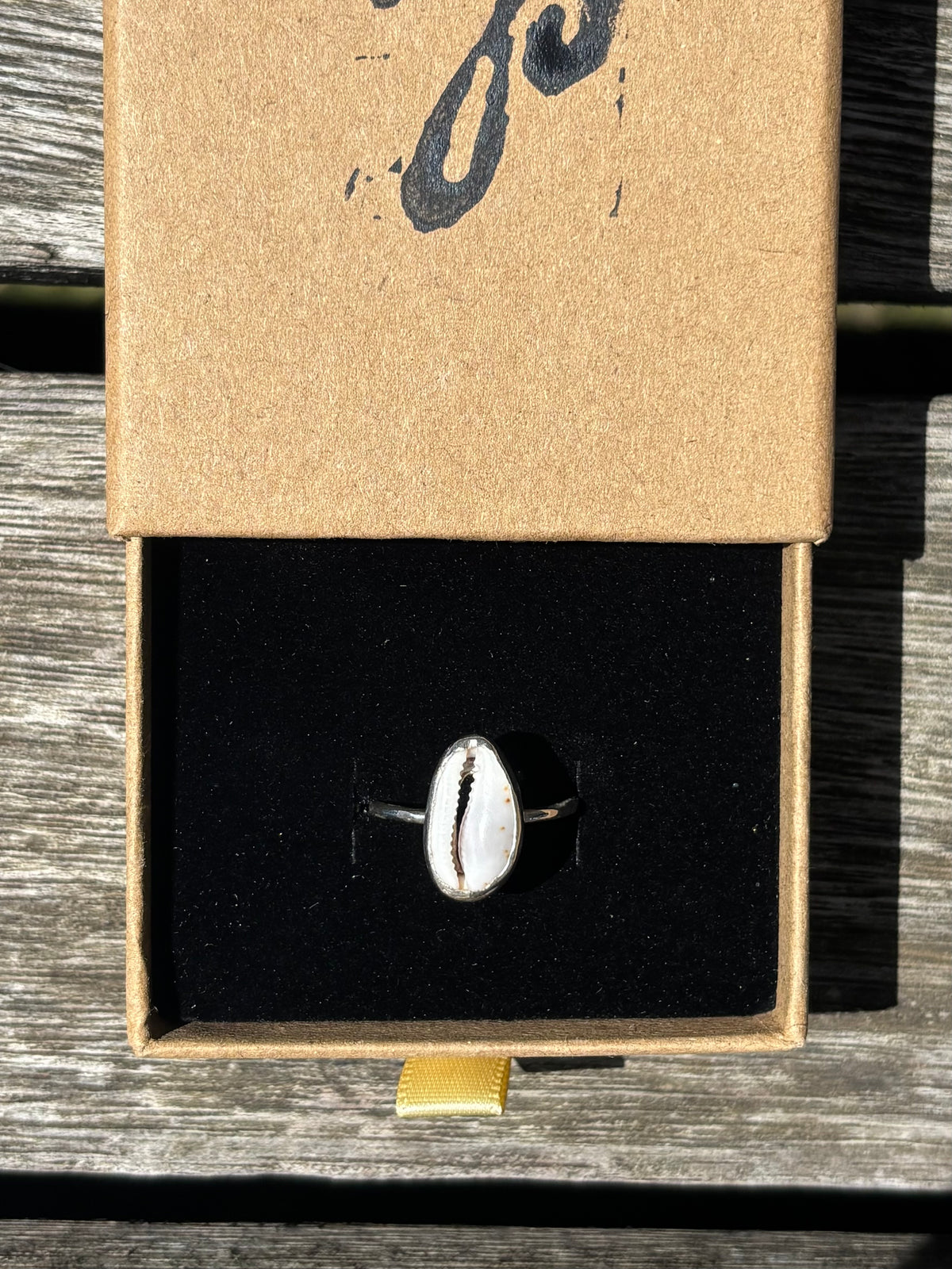 06- Cowrie Ring