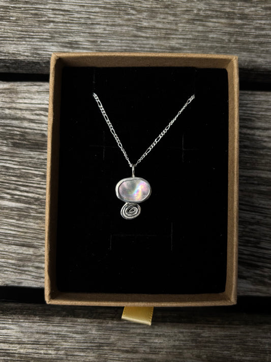 03- Abalone Swirl Necklace