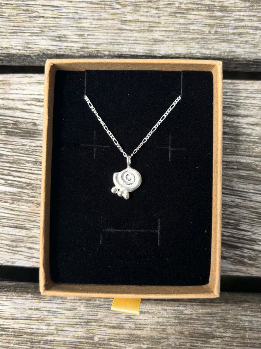 11- Sandcast Shell Necklace