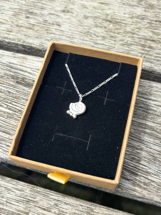 11- Sandcast Shell Necklace