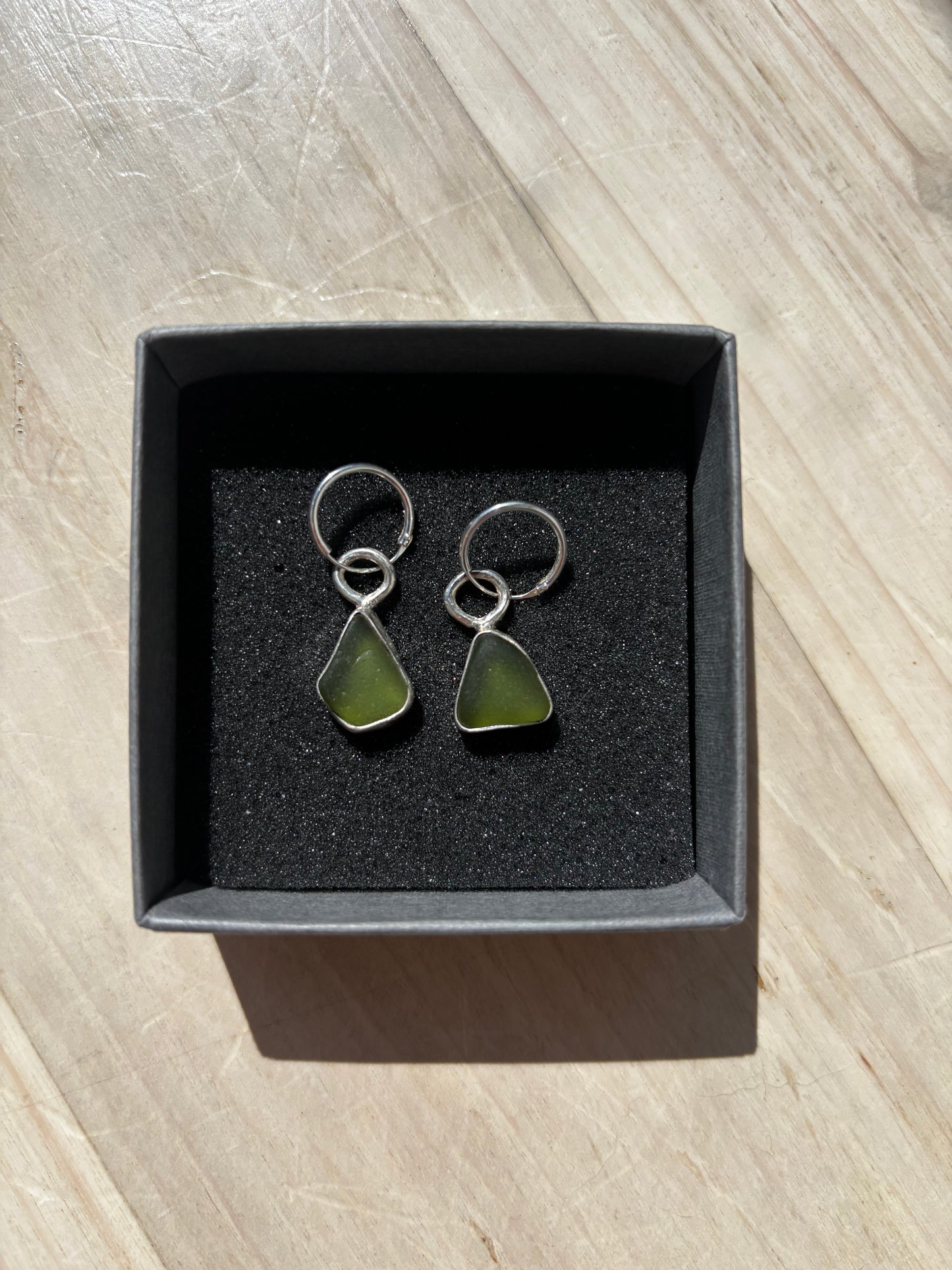 10- Moss Green Earrings