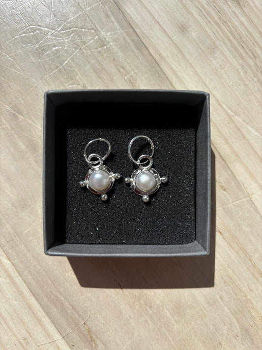 09- Pearl Drop Earrings