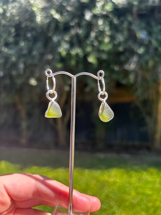 10- Moss Green Earrings
