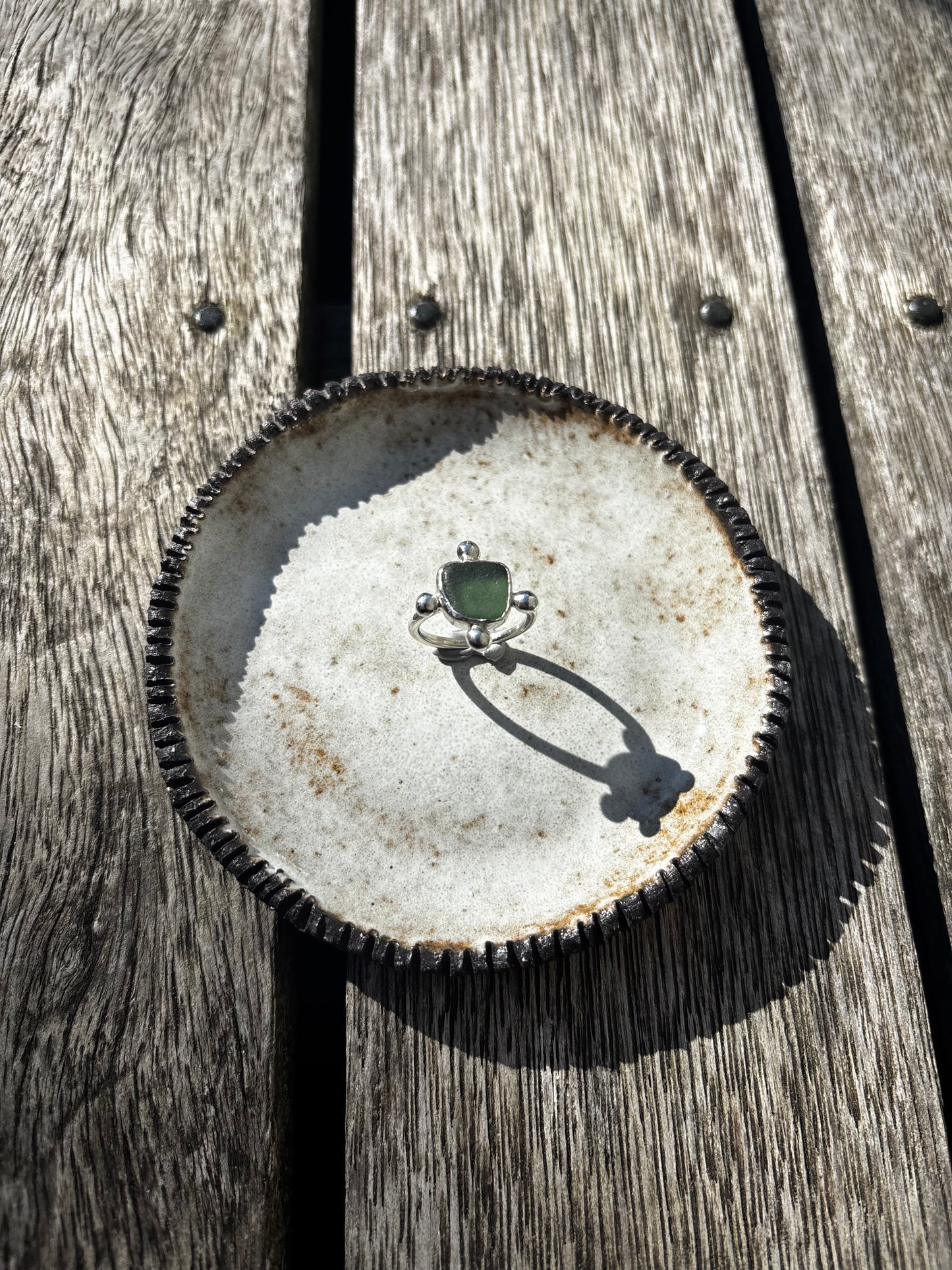 Moss Green Ring