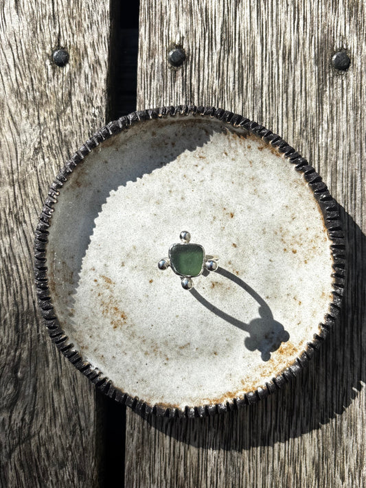 Moss Green Ring