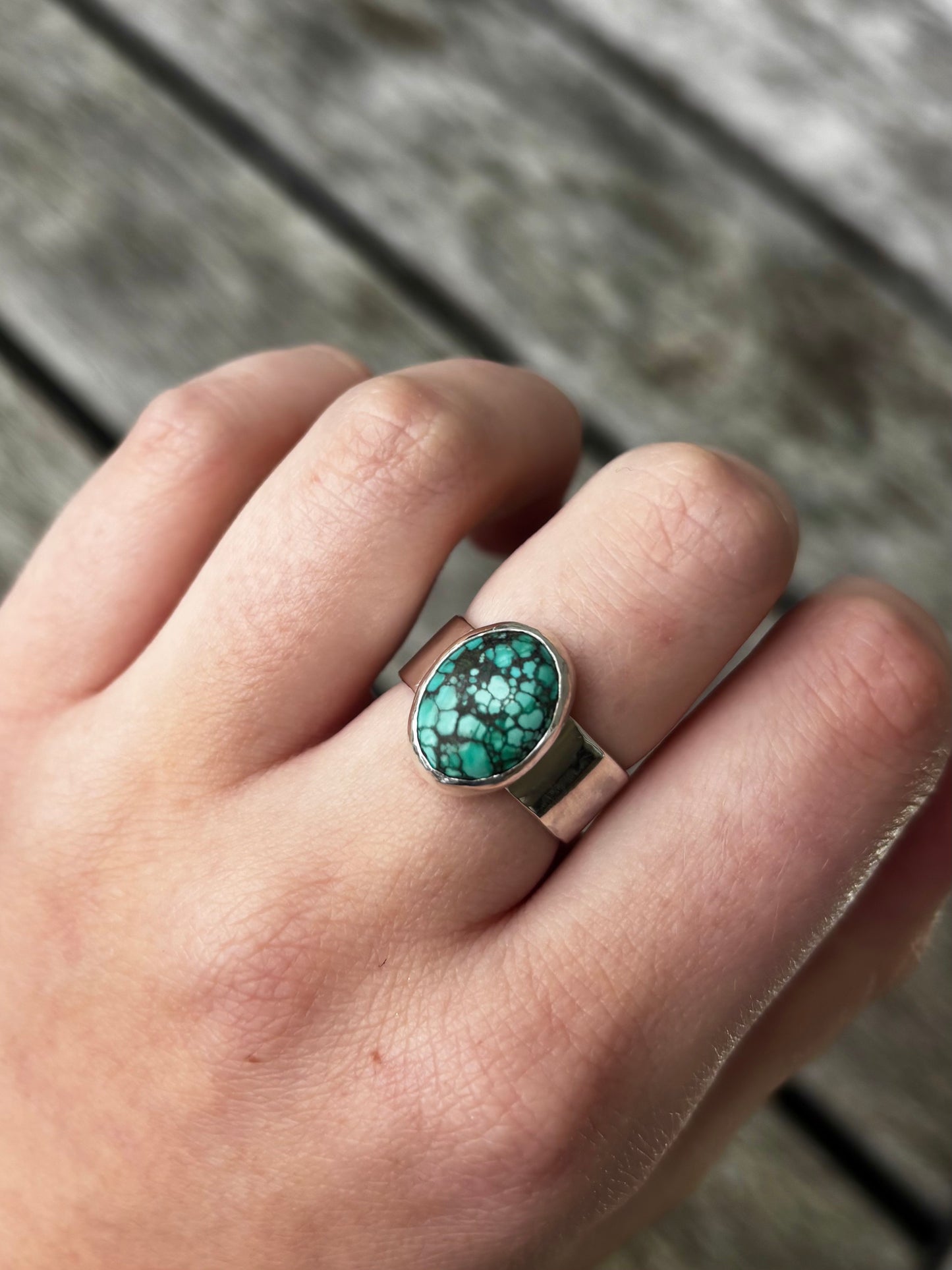 02- Spotted Turquoise Ring