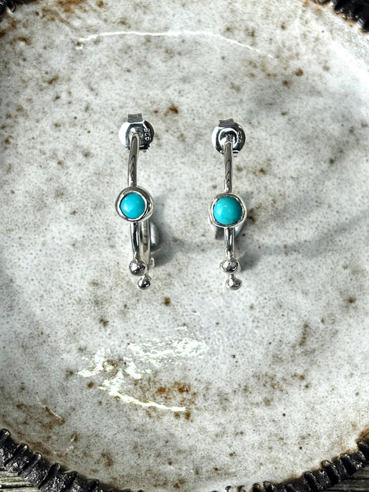 03- Blue Drop Hoops