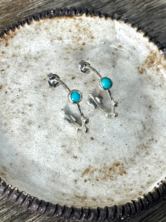 03- Blue Drop Hoops