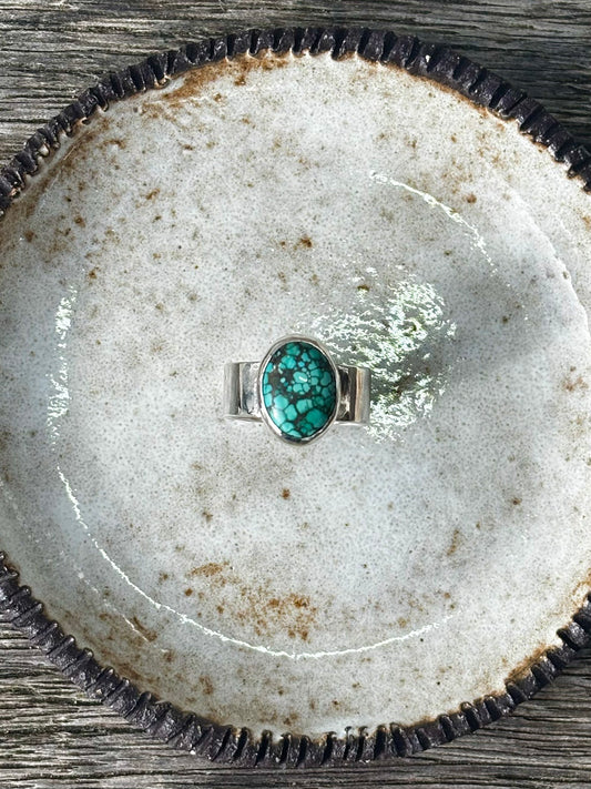 02- Spotted Turquoise Ring