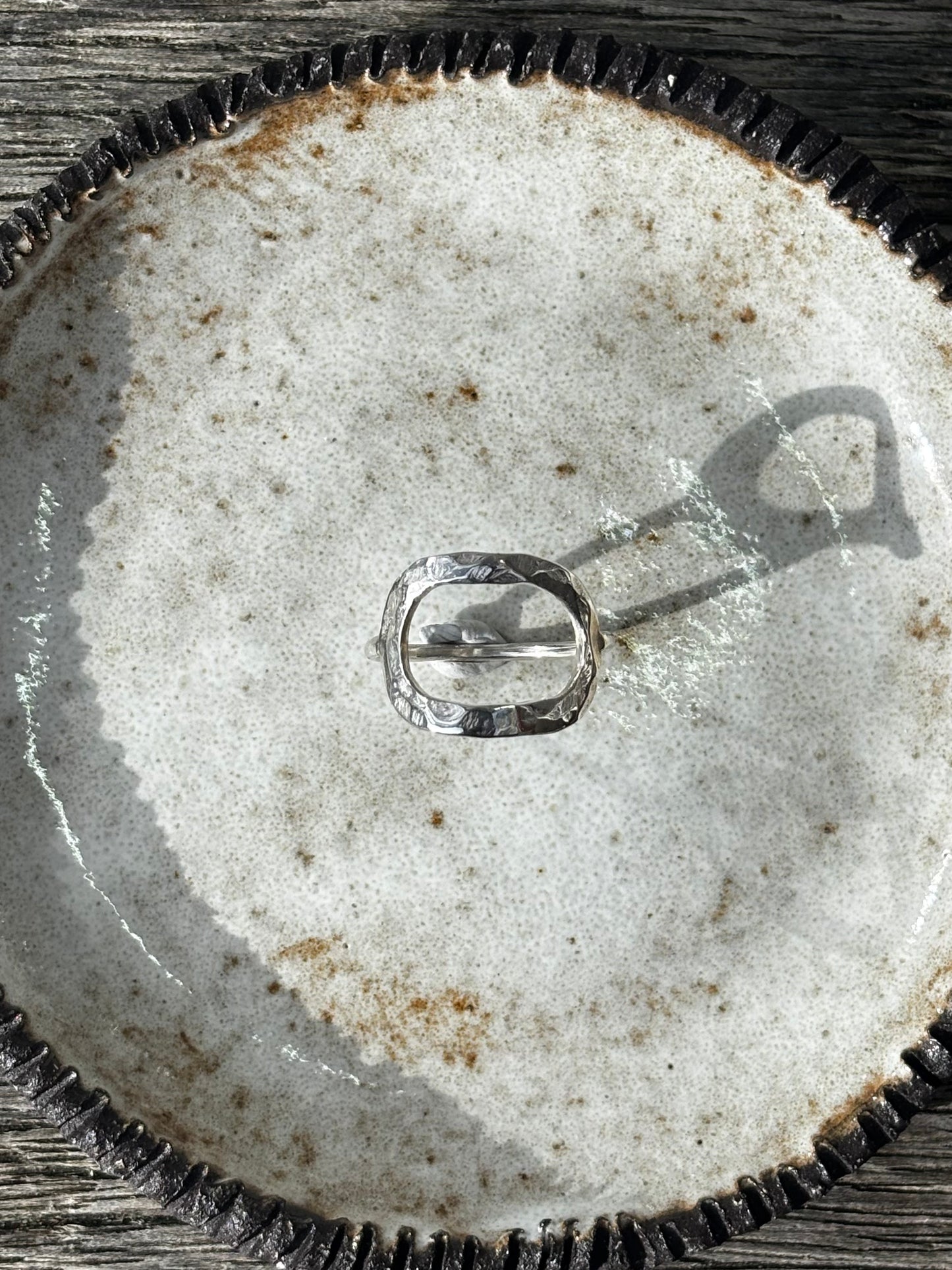05- Textured Oval Ring