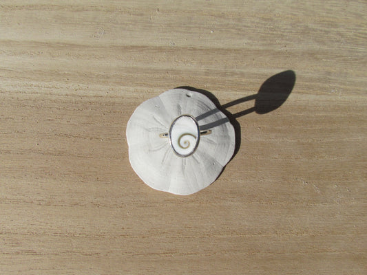Shiva eye shell ring