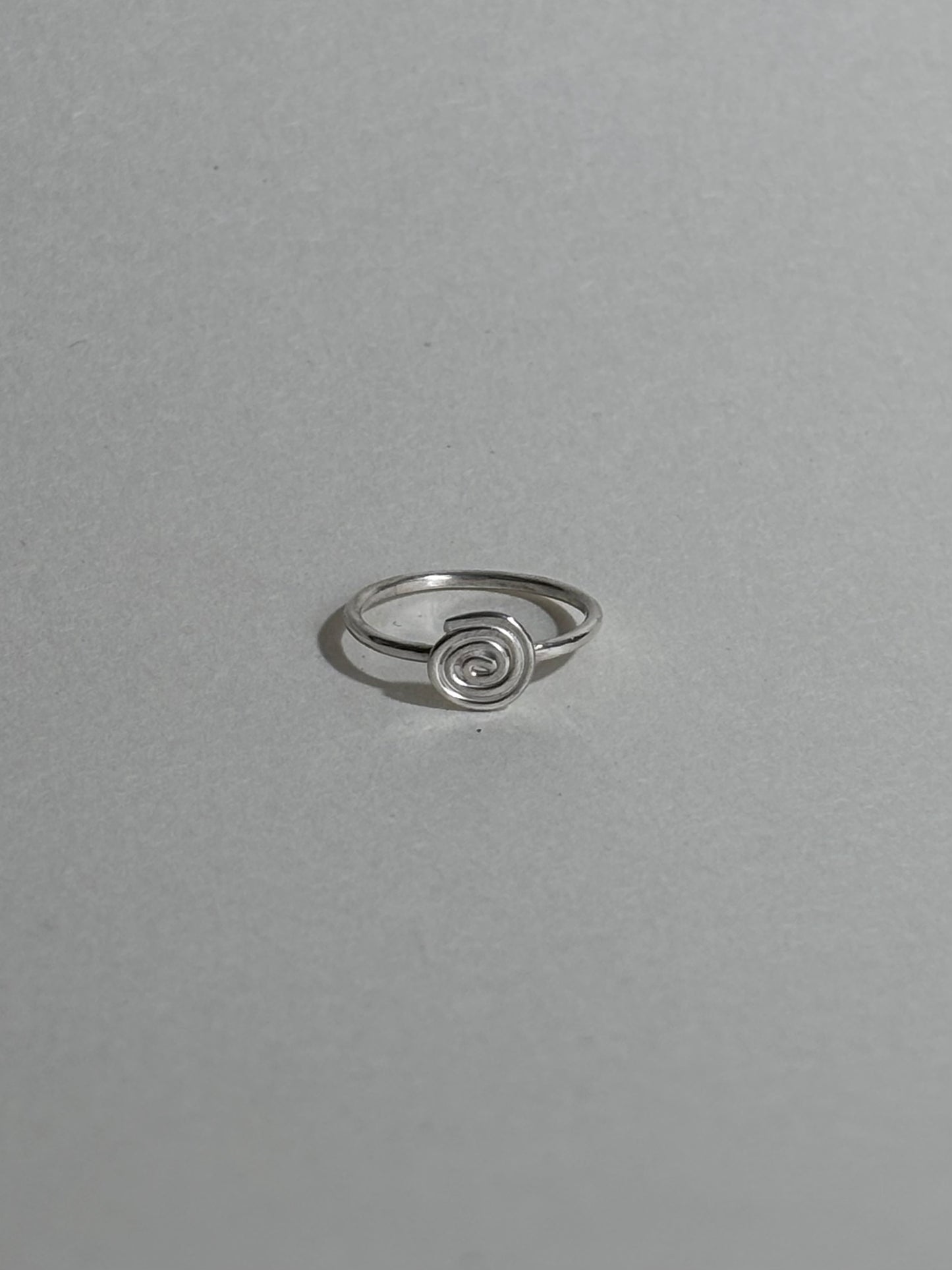 Thin swirl ring- Made to order