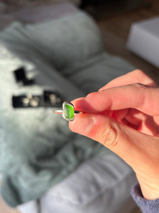Lime Green Ring