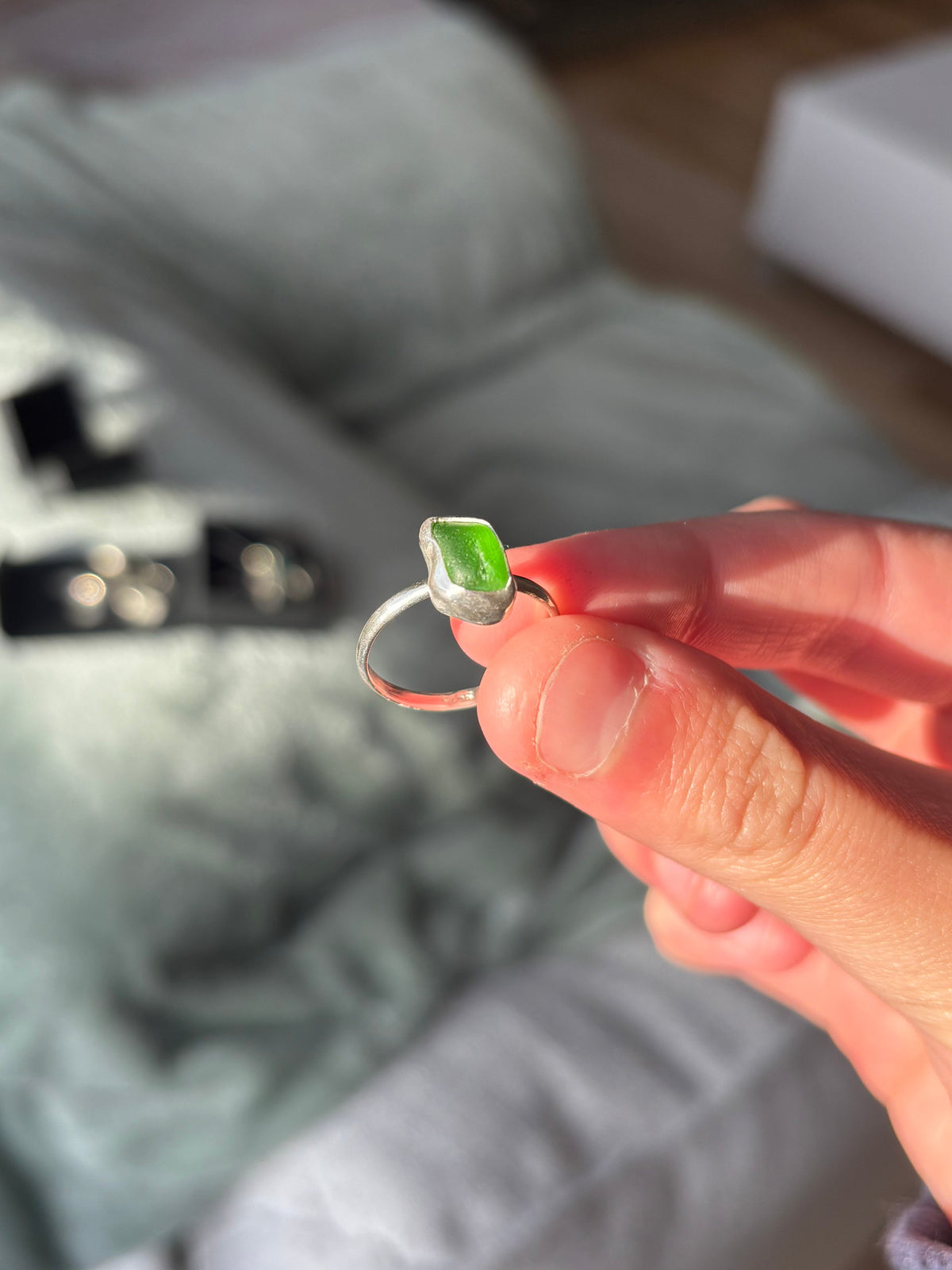 Lime Green Ring